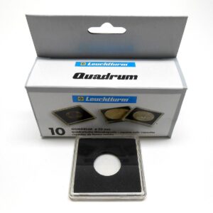20mm - 10 Quadrum 2x2 Square Coin Holders for Canada 1/4oz Gold Maple Leaf