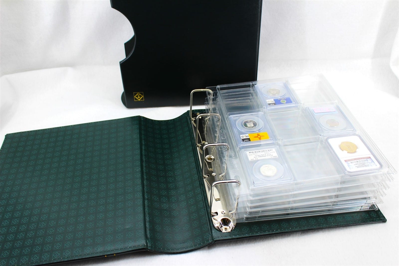 Green Giant Grande Album W Slipcase For Coins | Currency | Stamps 1 Green Giant Grande Album w Slipcase for Coins | Currency | Stamps