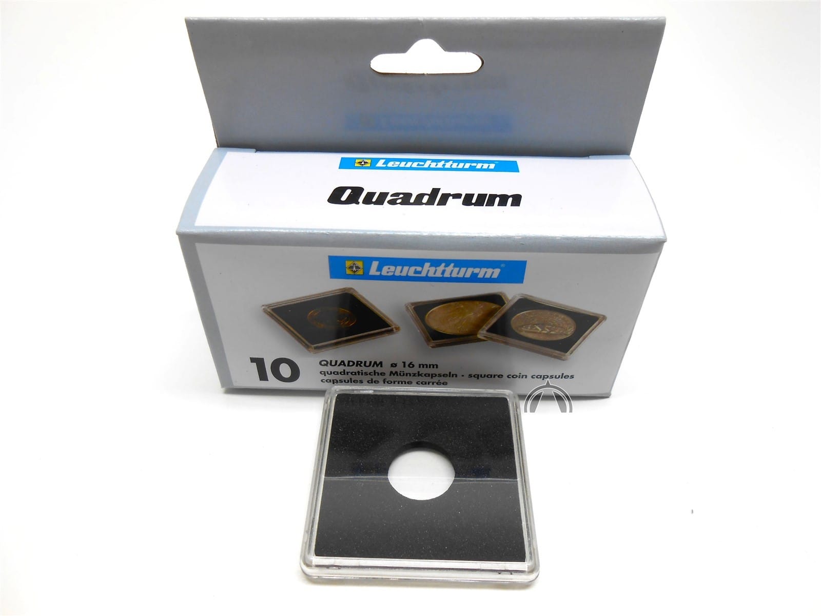 16Mm - 10 Quadrum 2&Quot;X2&Quot; Square Coin Capsules For 1/10Oz Canada Silver Maple Leaf 1 16mm - 10 Quadrum 2"x2" Square Coin Capsules for 1/10oz Canada Silver Maple Leaf