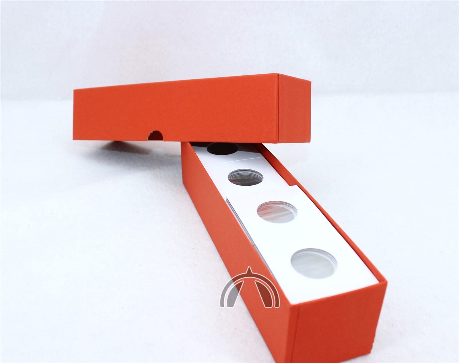 Orange Color Coded Storage Box &Amp; 100 Premium Quality Quarters Flips 1 Orange Color Coded Storage Box & 100 Premium Quality Quarters Flips