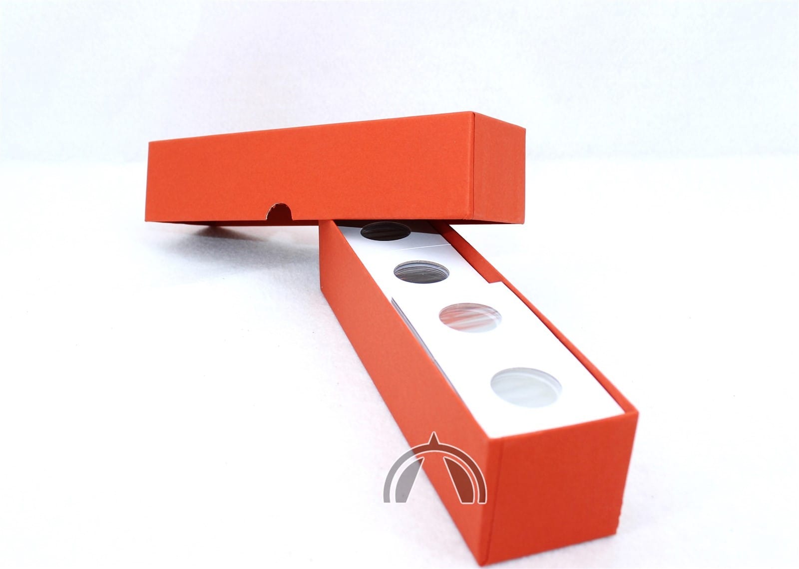 Orange Color Coded Storage Box &Amp; 100 Premium Quality Quarters Flips 2 Orange Color Coded Storage Box & 100 Premium Quality Quarters Flips - Image 2