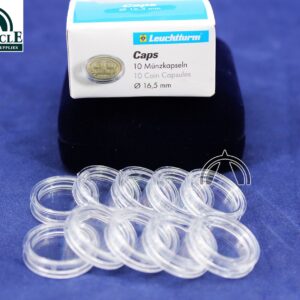 10 Direct Fit 16.5mm Coin Capsules for Great Britain 1/10oz Gold Britannia