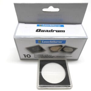 38mm - 10 Quadrum 2"x2" Square Snaplocks for Canadian 1oz Silver Maple Leaf