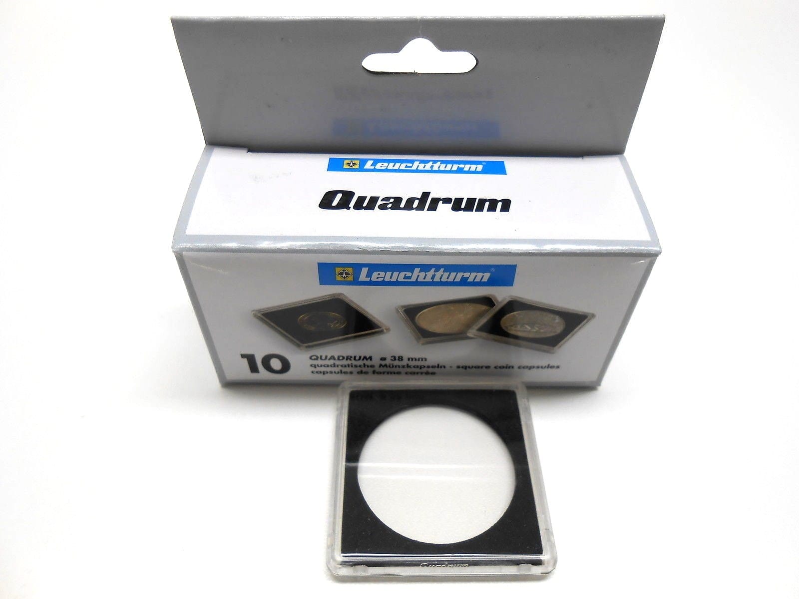 33Mm - 10 Quadrum 2&Quot; X 2&Quot; Square Coin Capsules For 1Oz $100 Us Platinum Eagle 1 33mm - 10 Quadrum 2" x 2" Square Coin Capsules for 1oz $100 US Platinum Eagle