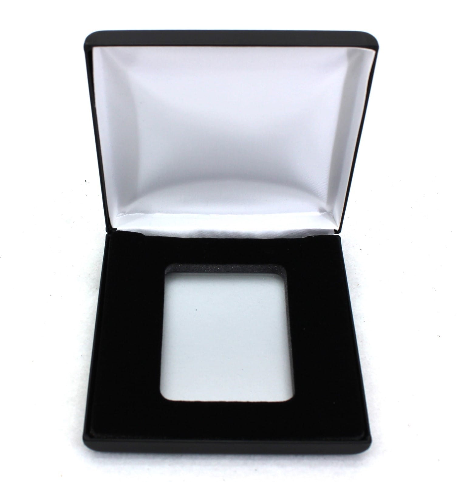 Black Leatherette Steel Covered Box For 1 Pcgs Certified Graded Coin Slab 3 Black Leatherette Steel Covered Box for 1 PCGS Certified Graded Coin Slab - Image 3