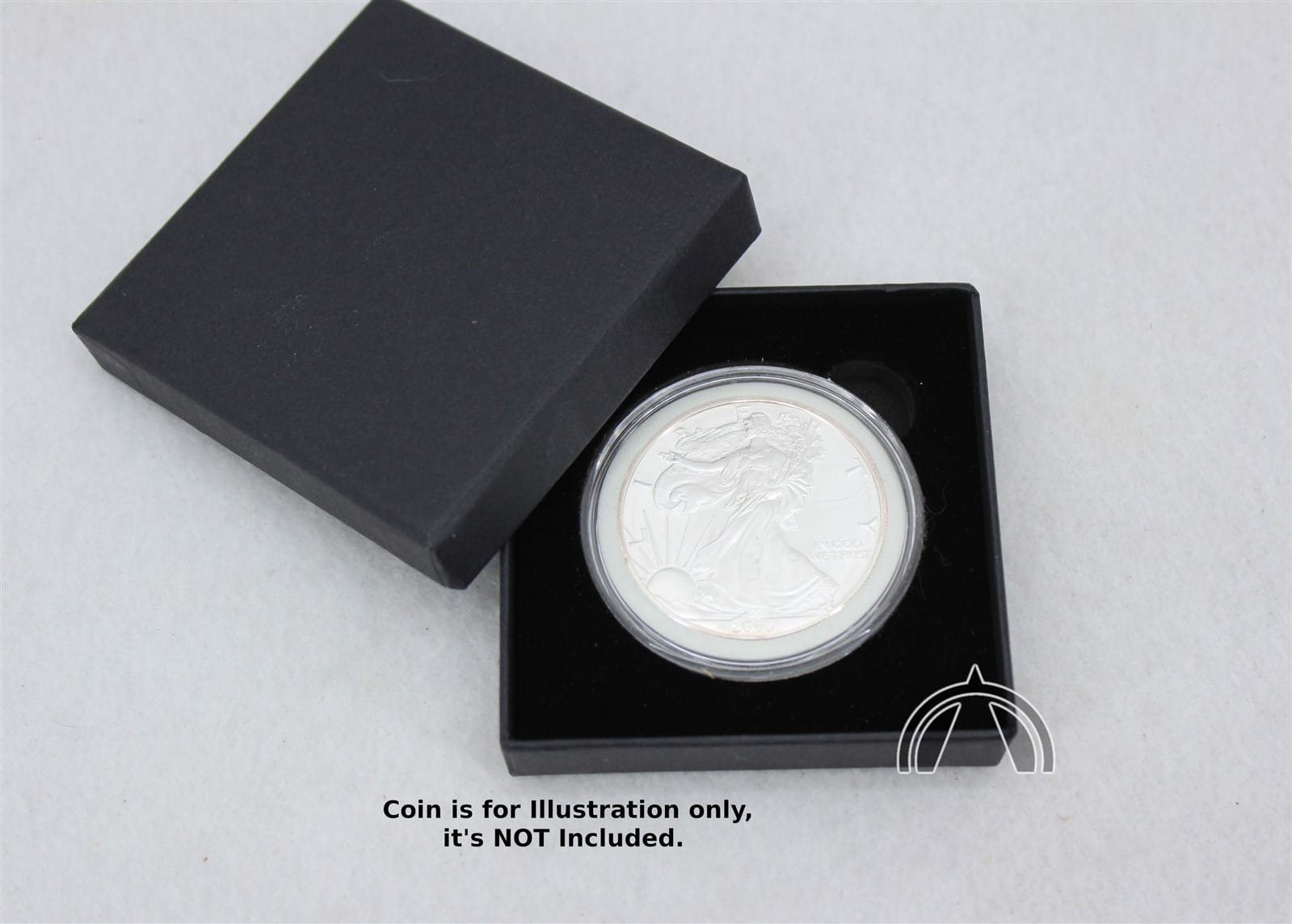 Box For 1Oz American Silver Eagle In Model I Airtite Coin Capsule Air Tight 1 Box for 1oz American Silver Eagle in Model I Airtite Coin Capsule Air Tight