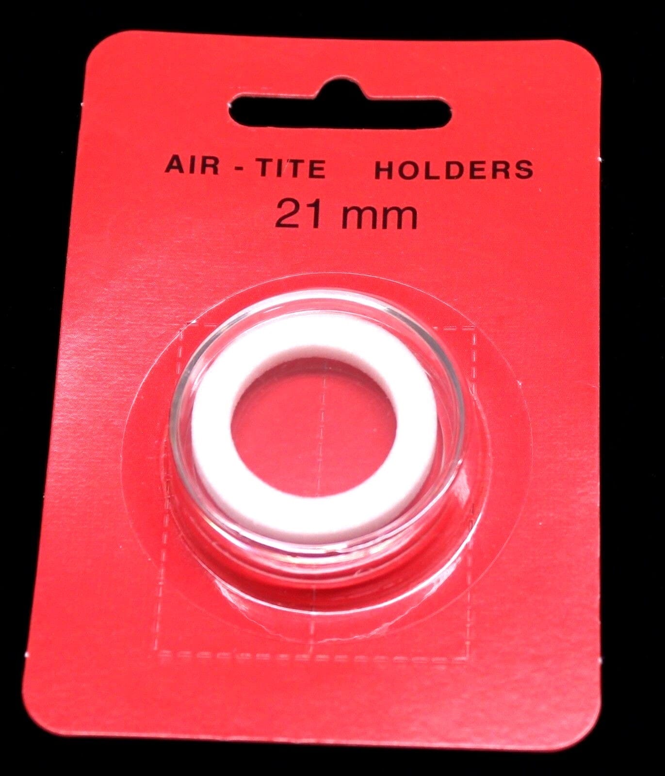21Mm Genuine Airtite Coin Capsule Holder W White Ring For 21Mm Diameter Coins 1 21mm GENUINE AIRTITE COIN CAPSULE HOLDER w White Ring for 21mm Diameter Coins