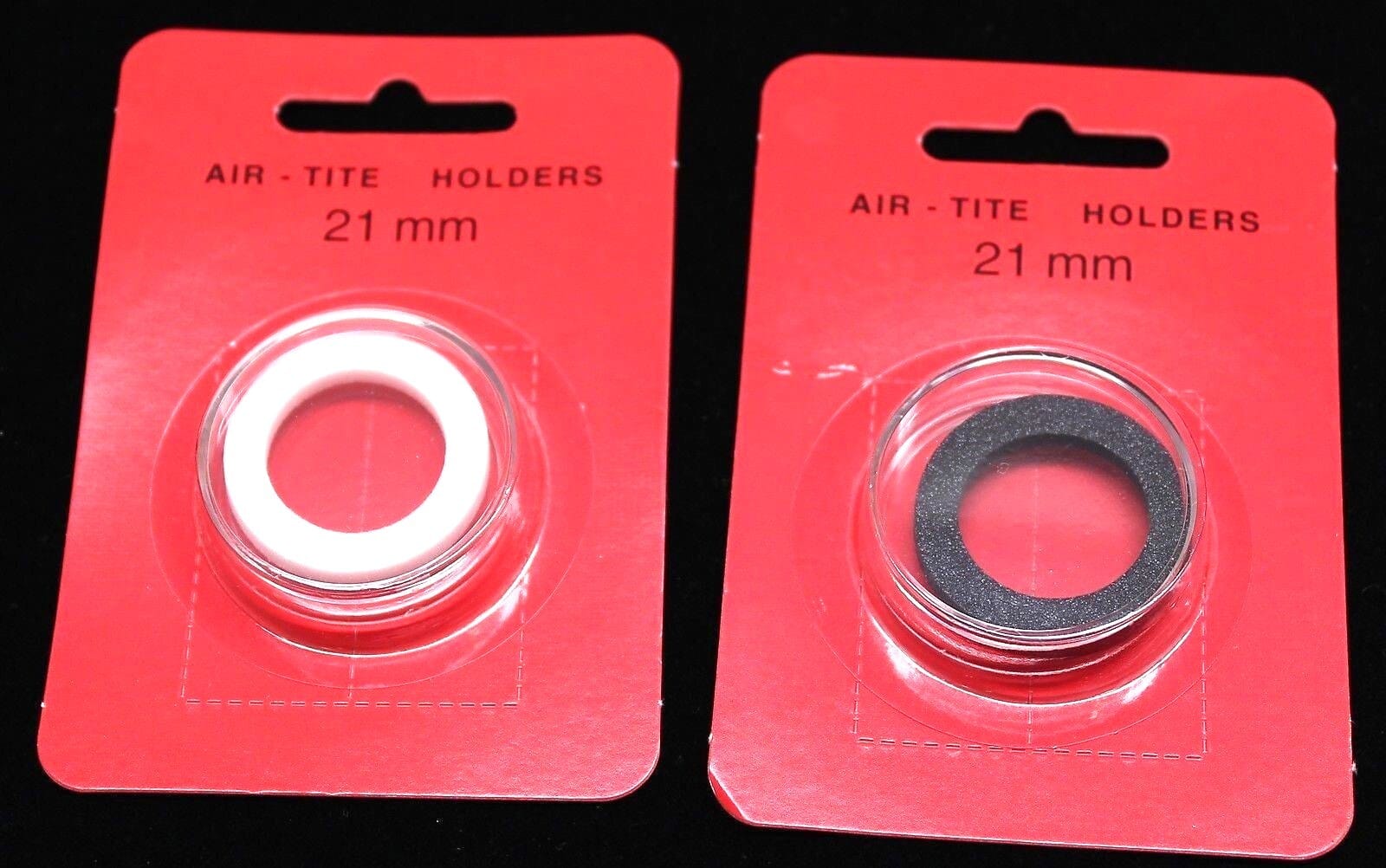 21Mm Genuine Airtite Coin Capsule Holder W White Ring For 21Mm Diameter Coins 2 21mm GENUINE AIRTITE COIN CAPSULE HOLDER w White Ring for 21mm Diameter Coins - Image 2