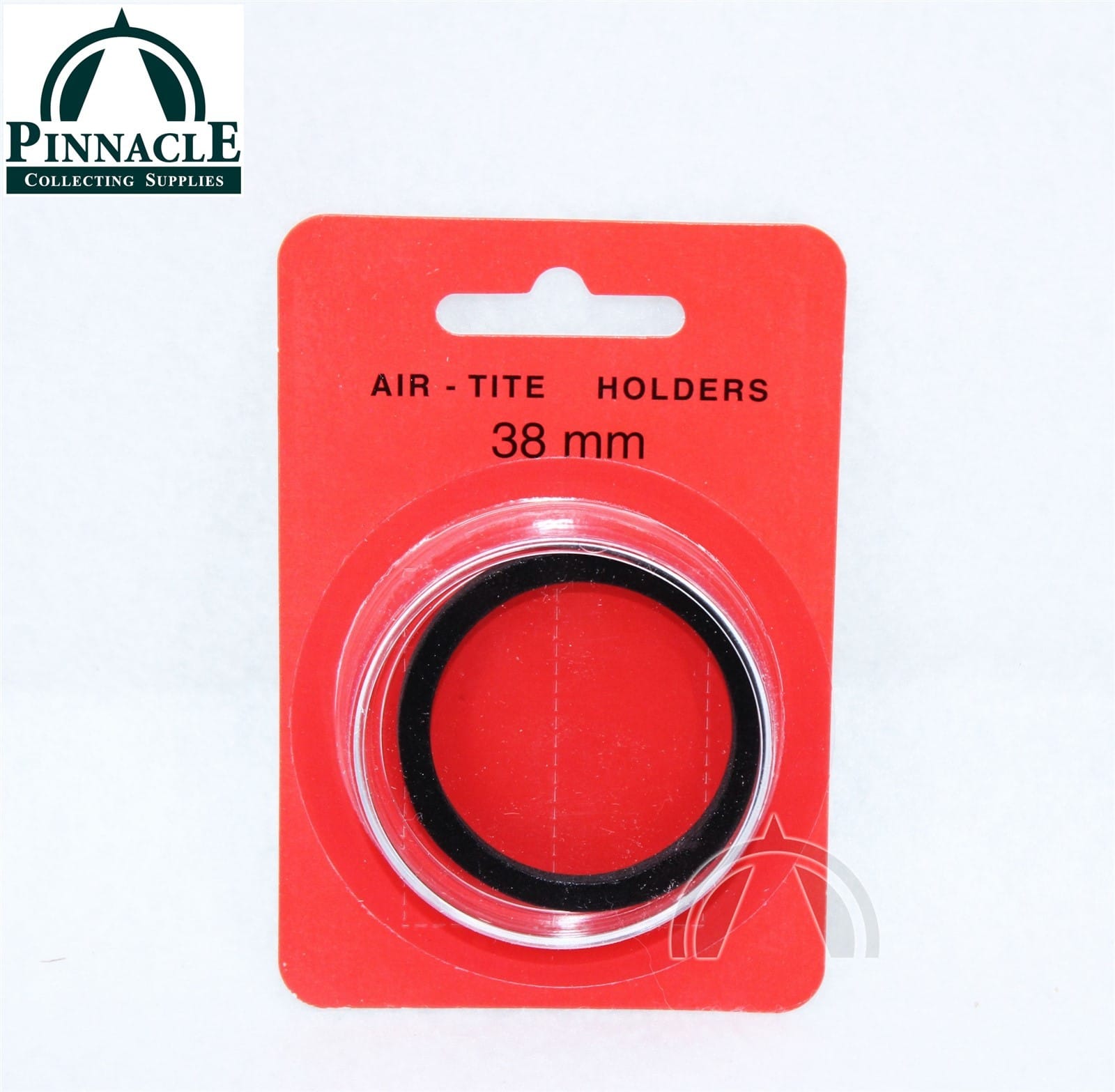 38Mm Airtite Coin Capsule Holder W/Black Ring For Peace / Morgan/ Ike Dollars 1 38mm AIRTITE COIN CAPSULE HOLDER w/BLACK RING FOR PEACE / MORGAN/ IKE DOLLARS