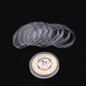 10 X6 47.63mm Genuine Airtite Holder Capsules for High Relief & Challenge Coins
