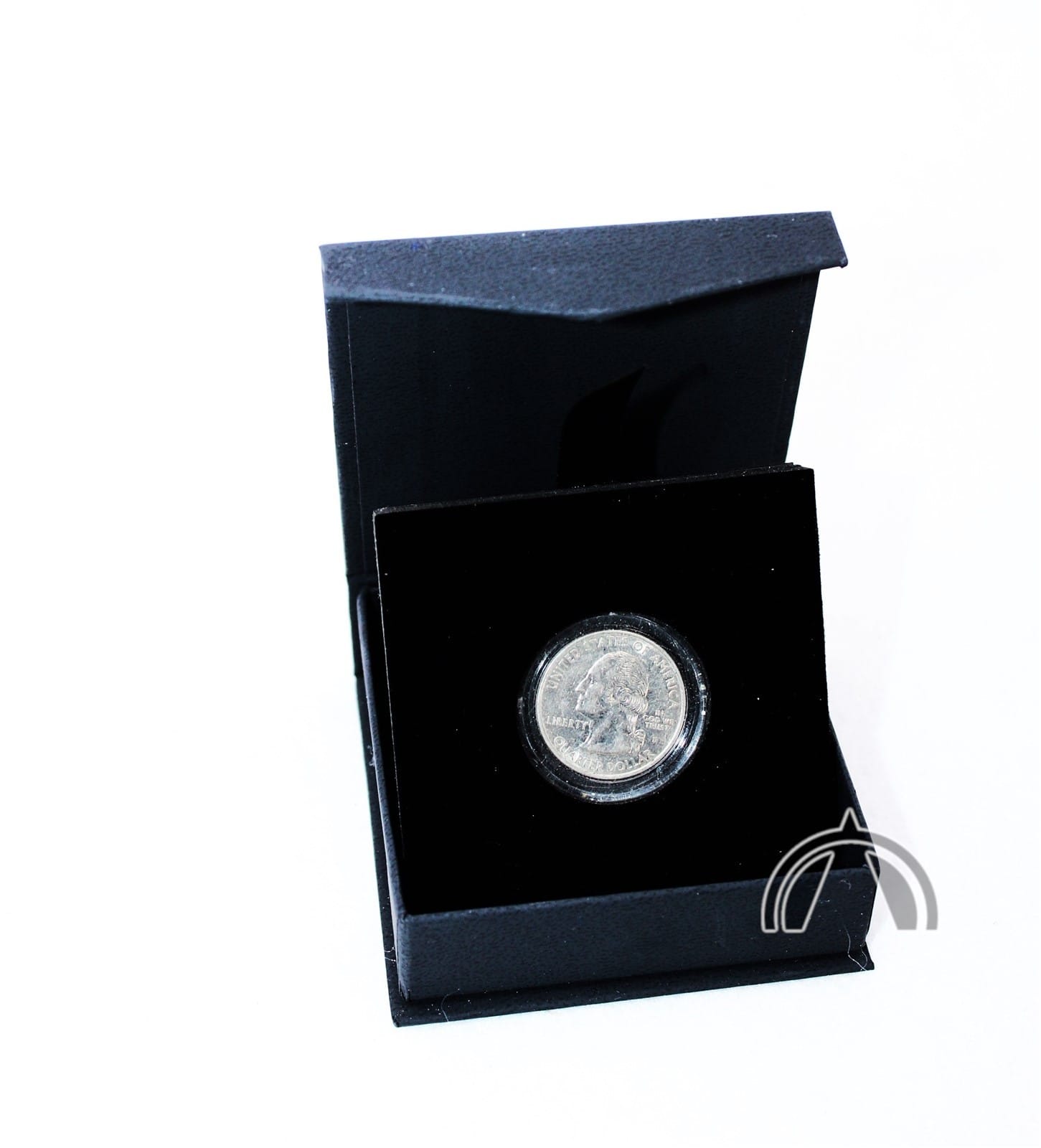 Display Box For Us Quarter In 24.3Mm Direct Fit Air Tight Coin Capsule 1 Display Box for US Quarter in 24.3mm Direct Fit Air Tight Coin Capsule