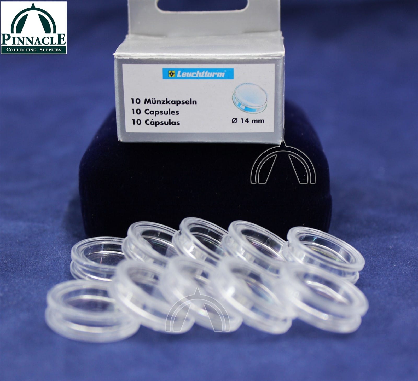 10 Direct Fit 14Mm Coin Capsule Holders For 1/20 Oz Gold China Panda Coin 1 10 DIRECT FIT 14MM COIN CAPSULE HOLDERS for 1/20 oz Gold China Panda Coin