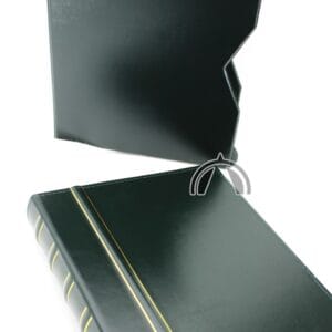 GREEN VARIO Classic 4 Ring Binder with Slipcase for Stamps, Currency & Other