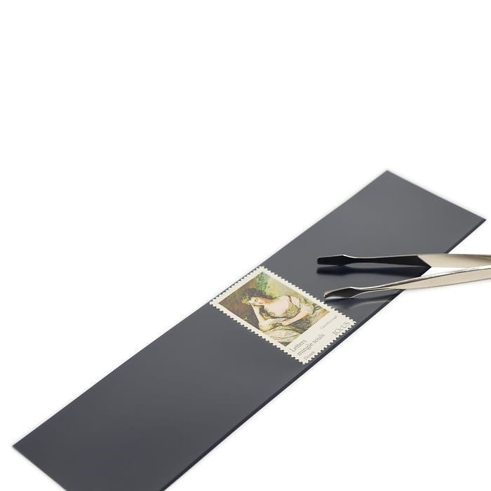 Hawid 217Mm X 34Mm Black Stamp Mounts 25 Mounts Per Package Cut To Size Uk Us 1 Hawid 34mm black background strips