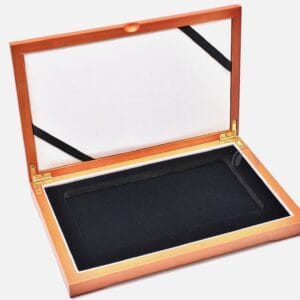 WOOD DISPLAY BOX FOR 1 NGC CERTIFIED MULTI COIN SLAB - Ex. QUARTERS  DOLLARS ETC