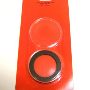 47mm AIRTITE CAPSULE HOLDER FOR 2oz SILVER LIBERTAD and FOR OTHER 47mm COINS