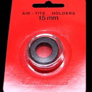 AIRTITE & 15mm Black Ring GOLD $1 (type 2 & 3) & 1/2 Dimes 1829~1873 - FREE SHIP