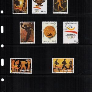 (5) VARIO 4S PLUS 4 Pocket Pages for Stamps, Currency & Other Collecting, Black