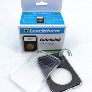 5 Pack of 39mm QUICKSLABS for 1oz Silver and Copper Rounds