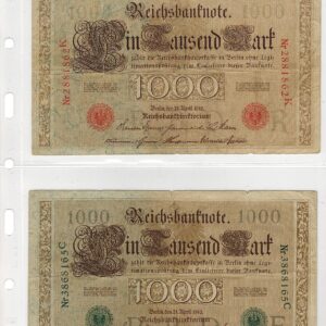 (5) VARIO 2C Pocket Pages for Stamp, Currency and other Collecting Clear Pockets