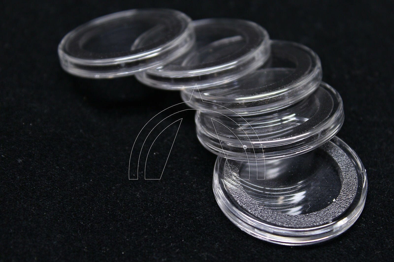 10 Genuine Airtite Coin Capsules W Black 27Mm Ring For ½ Oz Silver Britannia 2 10 Genuine Airtite Coin Capsules w Black 27mm Ring for ½ oz Silver Britannia - Image 2