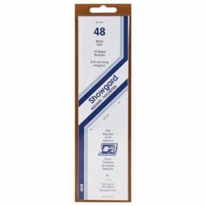 215mm x 48mm Showgard BLACK 15 Stamp Strips / Package for Canada Issue & Blocks