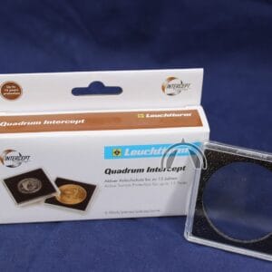 39mm QUADRUM INTERCEPT Square Capsules for £5 Britain Crown 1816 to Present