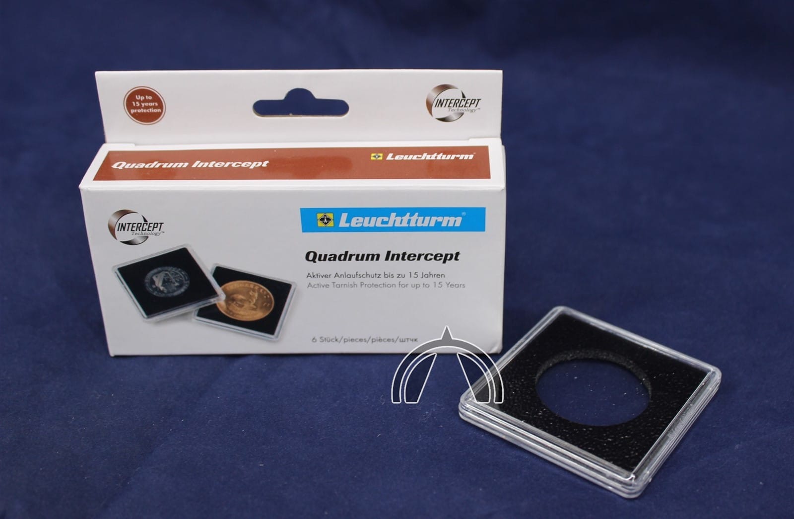 6 Pack 29Mm 2&Quot;X2&Quot; Quadrum Intercept Coin Holders For 1/2Oz Gold Libertad 1 6 Pack 29mm 2"x2" Quadrum Intercept Coin Holders for 1/2oz Gold Libertad