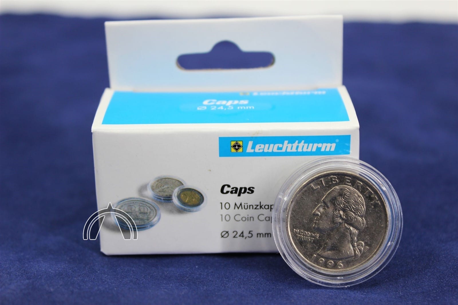10 Direct Fit 24.5Mm Coin Capsules For Us Quarter Euro 50 Cent Denmark 2 Kroner 2 10 DIRECT FIT 24.5MM COIN CAPSULES FOR US QUARTER EURO 50 Cent Denmark 2 KRONER - Image 2