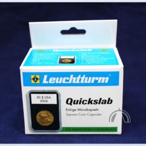 5 Pack 18mm QUICKSLABS Coin Holders for US Dimes & Other 18mm Coins