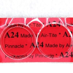 (1) 24mm GENUINE AIRTITE DIRECT FIT COIN CAPSULE HOLDER for US QUARTERS 25 Cent