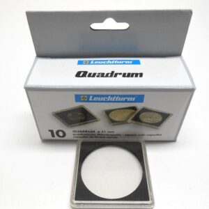 10 Pack 41mm Quadrum 2"x2" Square Coin Holders  Australian 1oz Silver Kookaburra