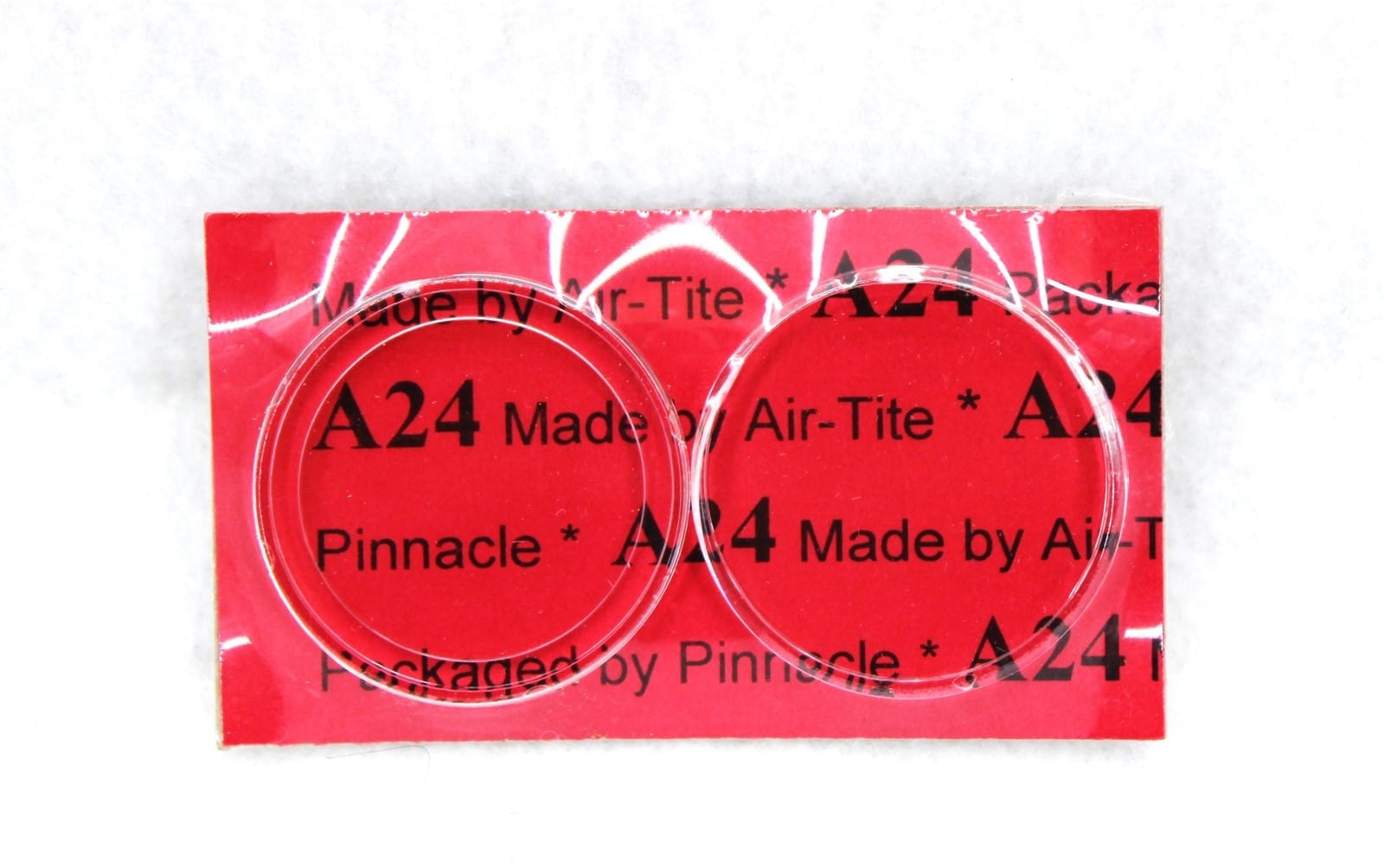 24Mm Genuine Airtite Direct Fit Coin Capsule Holder For Us Quarter / Air Tight 1 24mm GENUINE Airtite Direct Fit Coin Capsule Holder for US Quarter / Air Tight