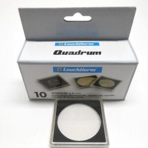 10 Pack 41mm Quadrum 2"x2" Square Coin Holders  Australian 1oz Silver Kangaroo