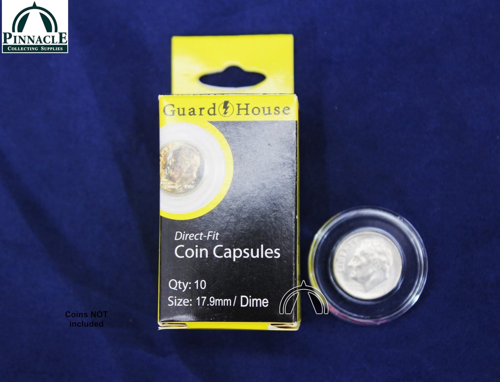 10 Air Tight Direct Fit Coin Capsules Holders For Us Dimes 1 10 Air Tight Direct Fit Coin Capsules Holders for US Dimes