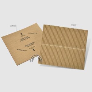 10 - Self Adhesive Corrugated Coin Protection Mailers for #10 Envelope
