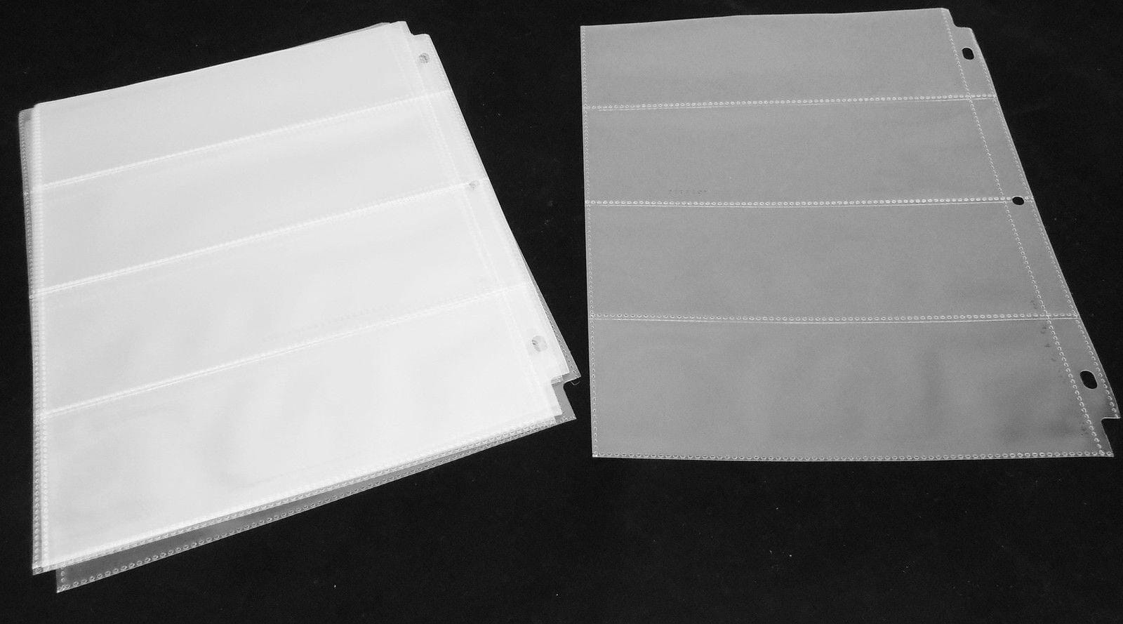 100 7.25X2.75 4 Pocket Notebook Pages For Modern Fractional Currency &Amp; Other 2 100 7.25x2.75 4 Pocket Notebook Pages for Modern Fractional Currency & Other - Image 2
