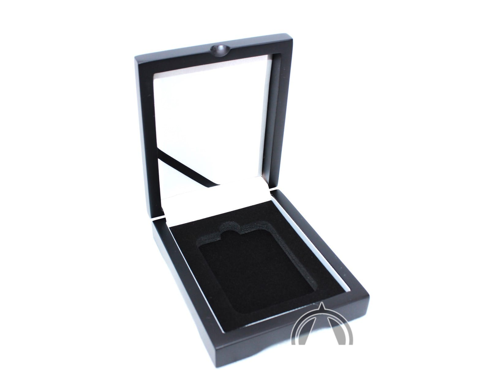 Black Wood Display Box For 1 Certified Coin Slab From Pcgs Or Ngc &Amp; Many Others 2 Black Wood Display Box for 1 Certified Coin Slab from PCGS or NGC & Many Others - Image 2