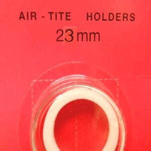 23mm Airtite Coin Capsule Holder White Ring for Half Cents 1794~1857, Two Cent