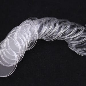 25 X6 Genuine Airtite Holder Capsules, Challenge Coins 1.875" (47.63mm) Diameter