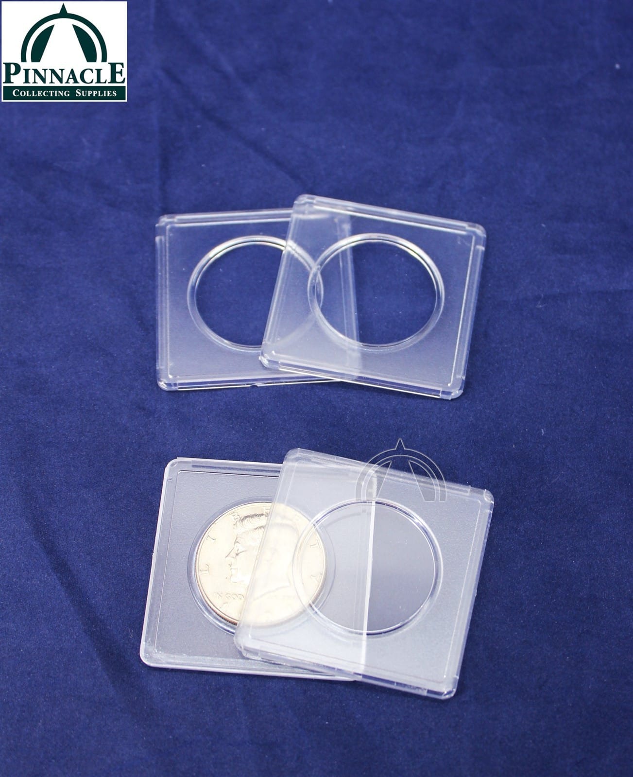 10 Whitman Clear Plastic 2X2 For Us Half Dollar Snaplock Coin Holders 30.6Mm Ten 3 10 Whitman Clear Plastic 2x2 for US Half Dollar Snaplock Coin Holders 30.6mm Ten - Image 3