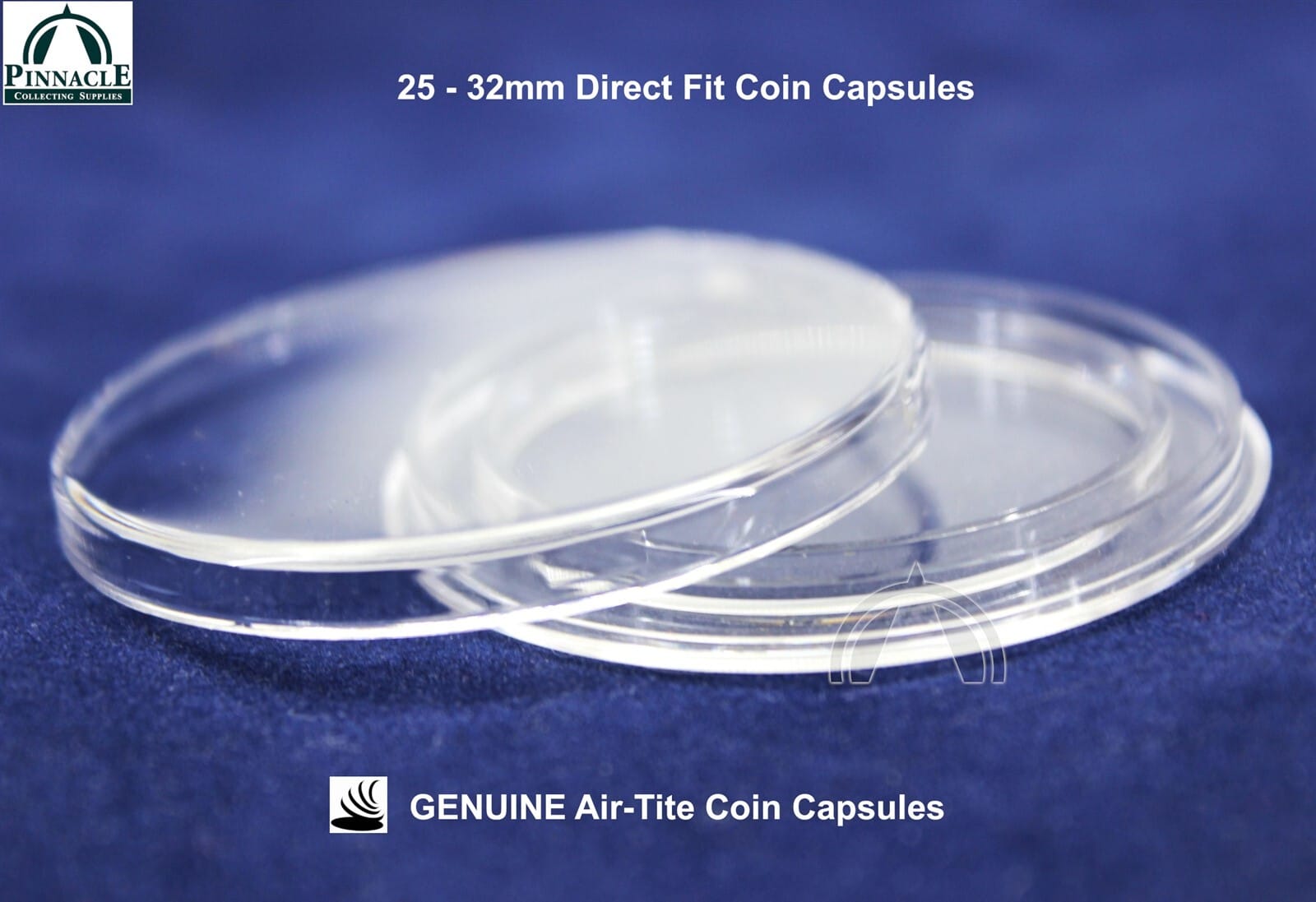 25 Airtite Coin Capsule 32Mm - 1Oz Gold Eagle 1Oz Us Platinum 1Oz Gold Panda 2 25 Airtite Coin Capsule 32mm - 1oz Gold Eagle 1oz US Platinum 1oz Gold Panda - Image 2