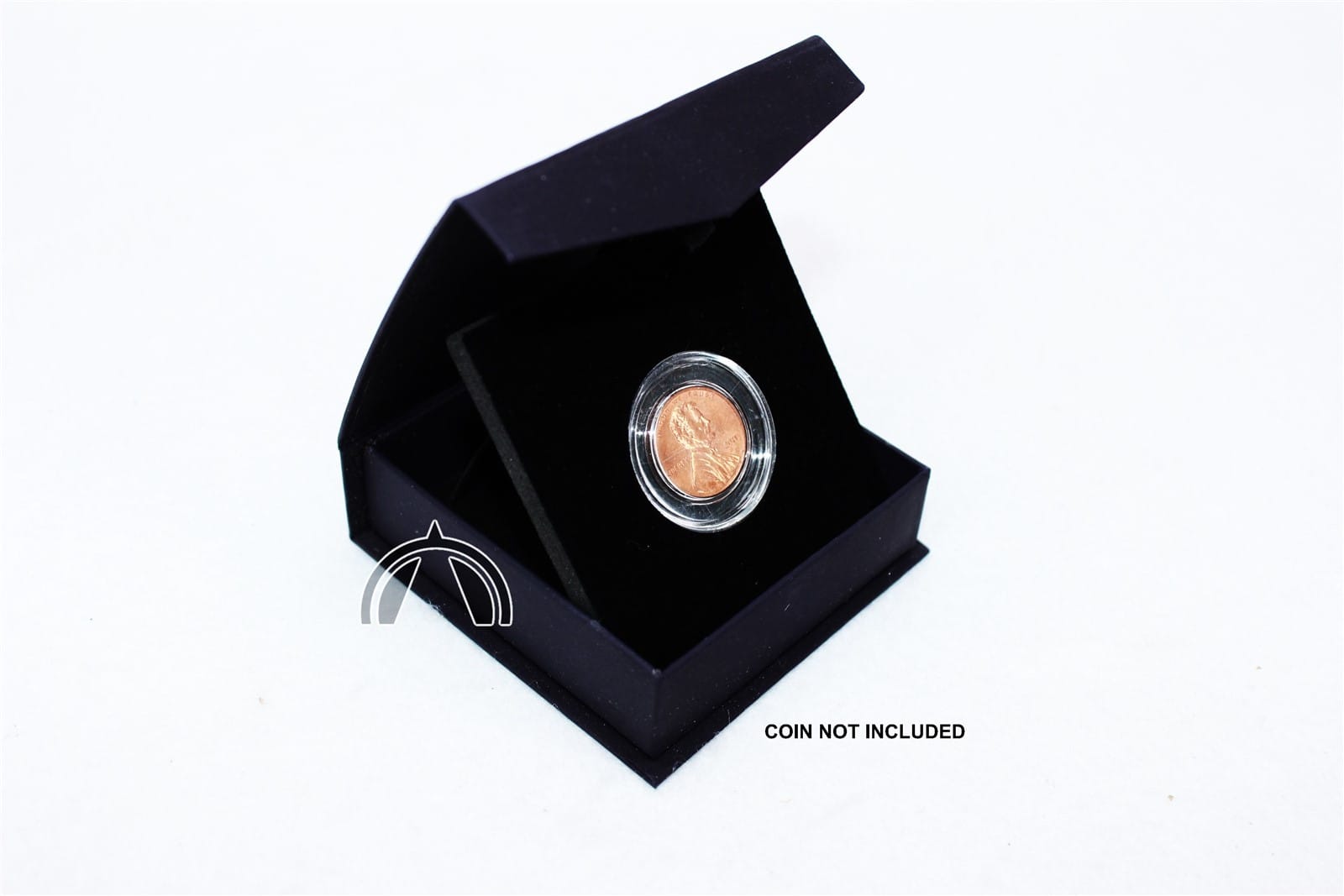 Display Box For For Us Penny (Cent) In Direct Fit Air Tight Coin Capsule 1 Display Box for for US Penny (Cent) in Direct Fit Air Tight Coin Capsule