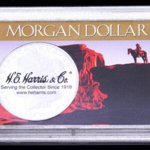 Morgan Silver Dollar Case with Western Image , 2x3