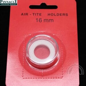 GENUINE Airtite Coin Capsule w 16mm White Ring 1/10oz Gold American Eagle