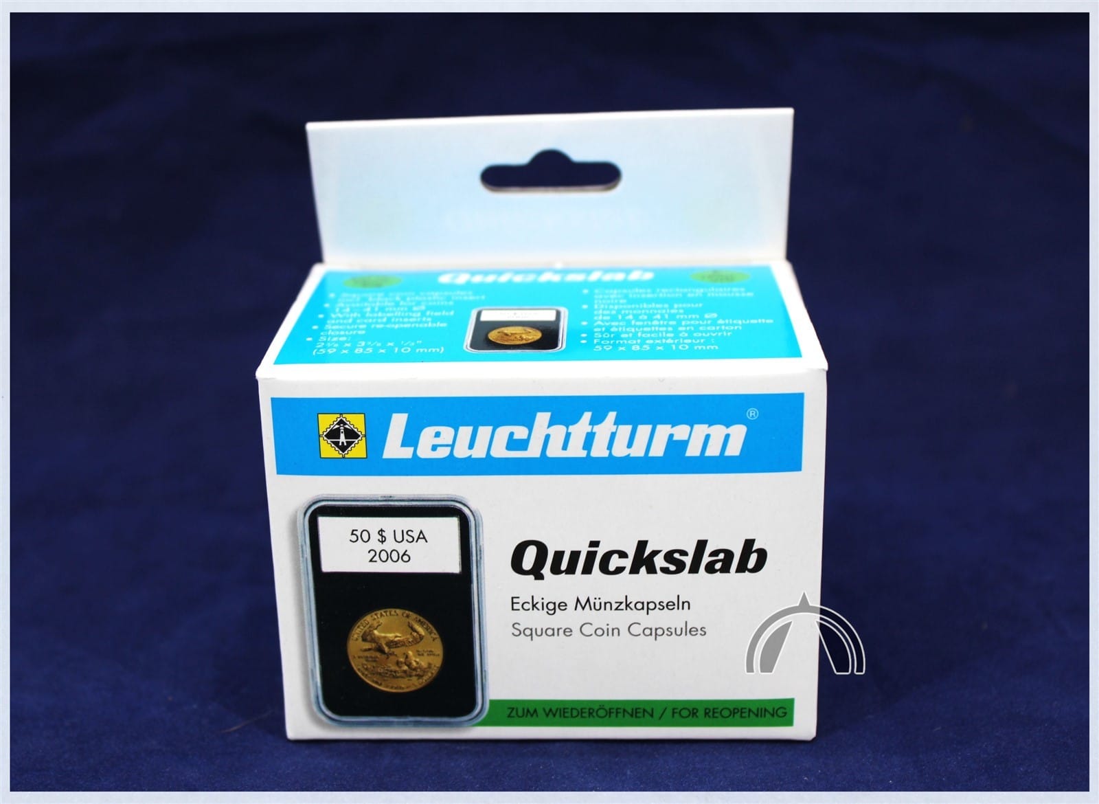 5 Pack Of 38Mm Quickslabs Coin Holders For Us Large Dollars | Peace Morgan Ike 1 5 Pack of 38mm QUICKSLABS Coin Holders for US Large Dollars | Peace Morgan Ike
