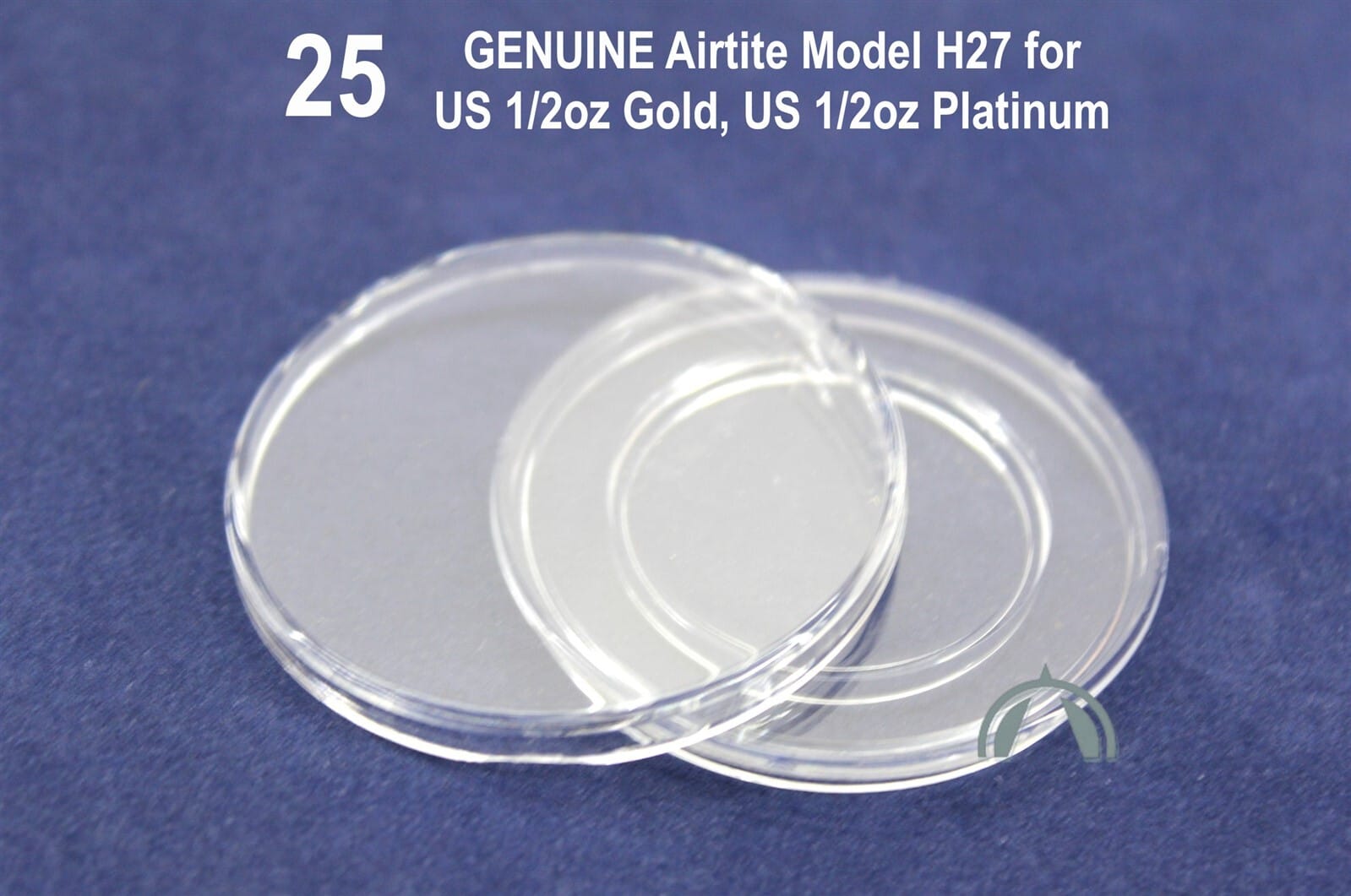 25 Genuine Airtite 27Mm Direct Fit Coin Capsules Fits 1/2Oz Gold 1/2Oz Platinum 3 25 GENUINE Airtite 27mm Direct Fit Coin Capsules Fits 1/2oz Gold 1/2oz Platinum - Image 3