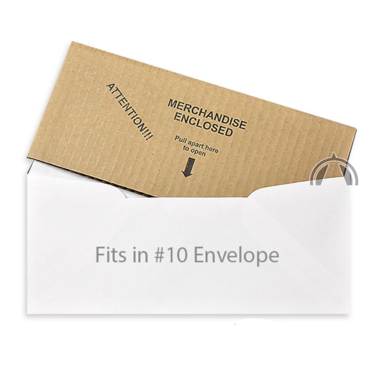 10 - Self Adhesive Corrugated Coin Protection Mailers For #10 Envelope 3 10 - Self Adhesive Corrugated Coin Protection Mailers for #10 Envelope - Image 3