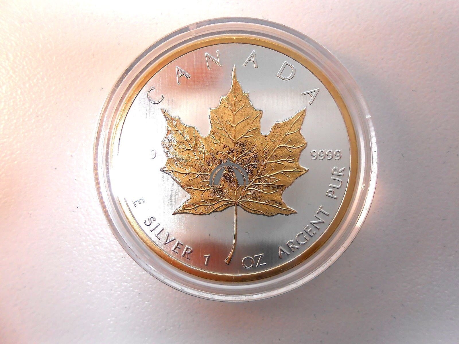 25 Airtite Coin Capsule Holders For Canadian 1 Oz Silver Maple Leaf, 38Mm 4 25 Airtite Coin Capsule Holders for Canadian 1 oz Silver Maple Leaf, 38mm - Image 4
