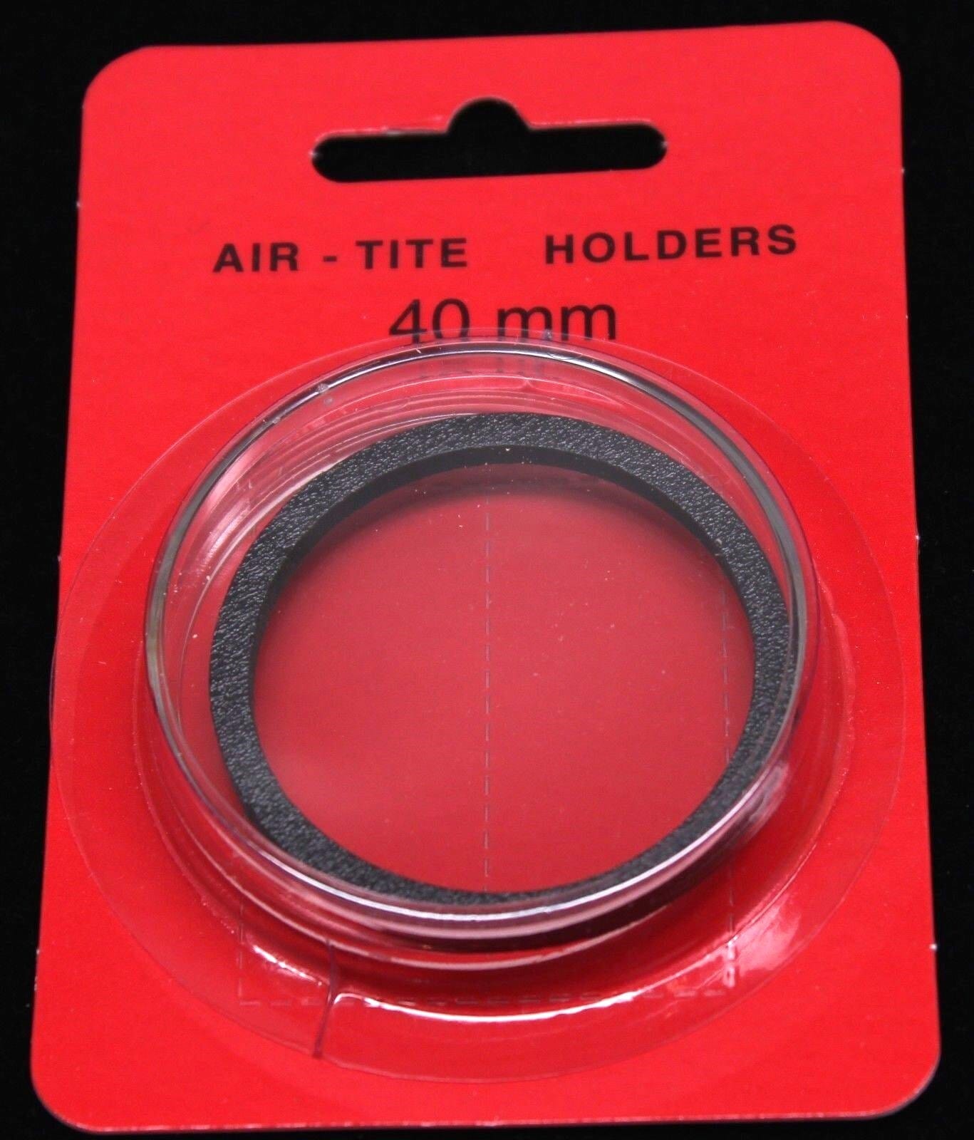 40Mm Airtite Capsule Holder W Black Ring American Silver Eagle - Free Shipping 2 40mm AIRTITE CAPSULE HOLDER w Black Ring AMERICAN SILVER EAGLE - FREE SHIPPING - Image 2